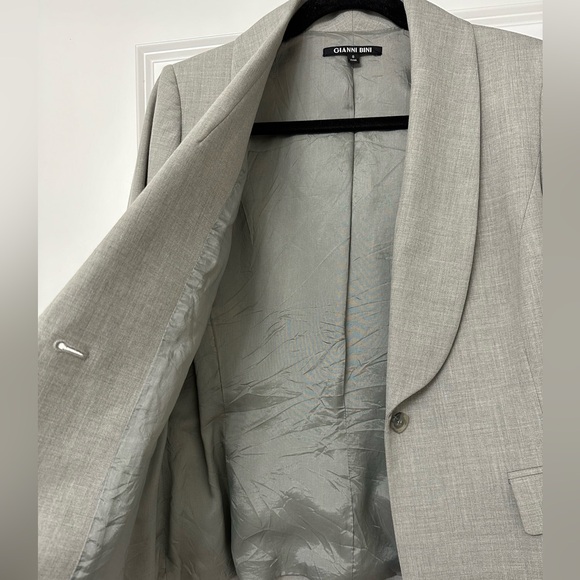 Gianni Bini light gray blazer Sz 8 #174 - Picture 5 of 6